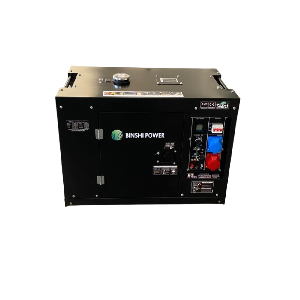 Дизельний генератор Binshi Power BS10J - 10кВт (3 фази) - Зображення 2