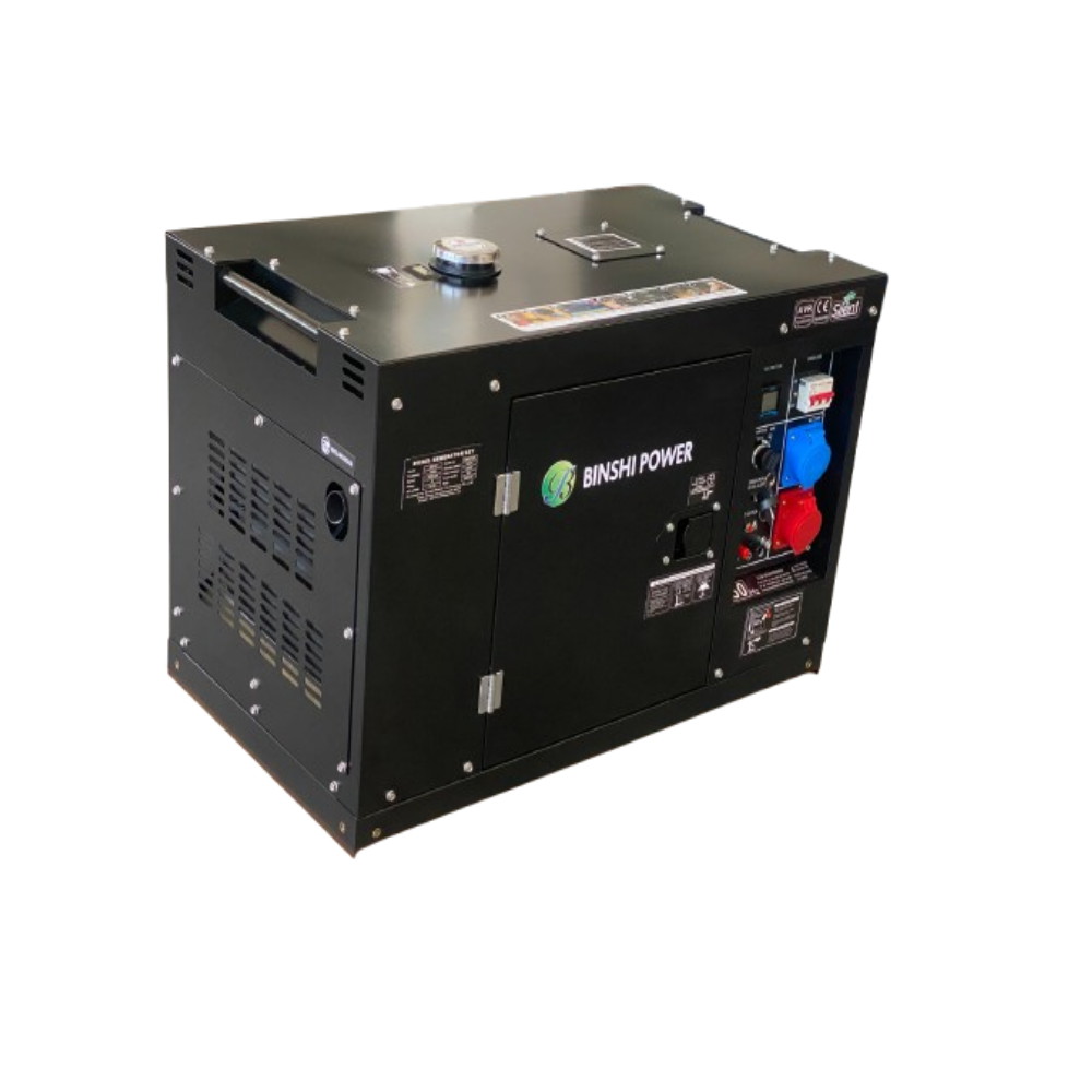 Дизельний генератор Binshi Power BS10J - 10кВт (3 фази) - Зображення 4
