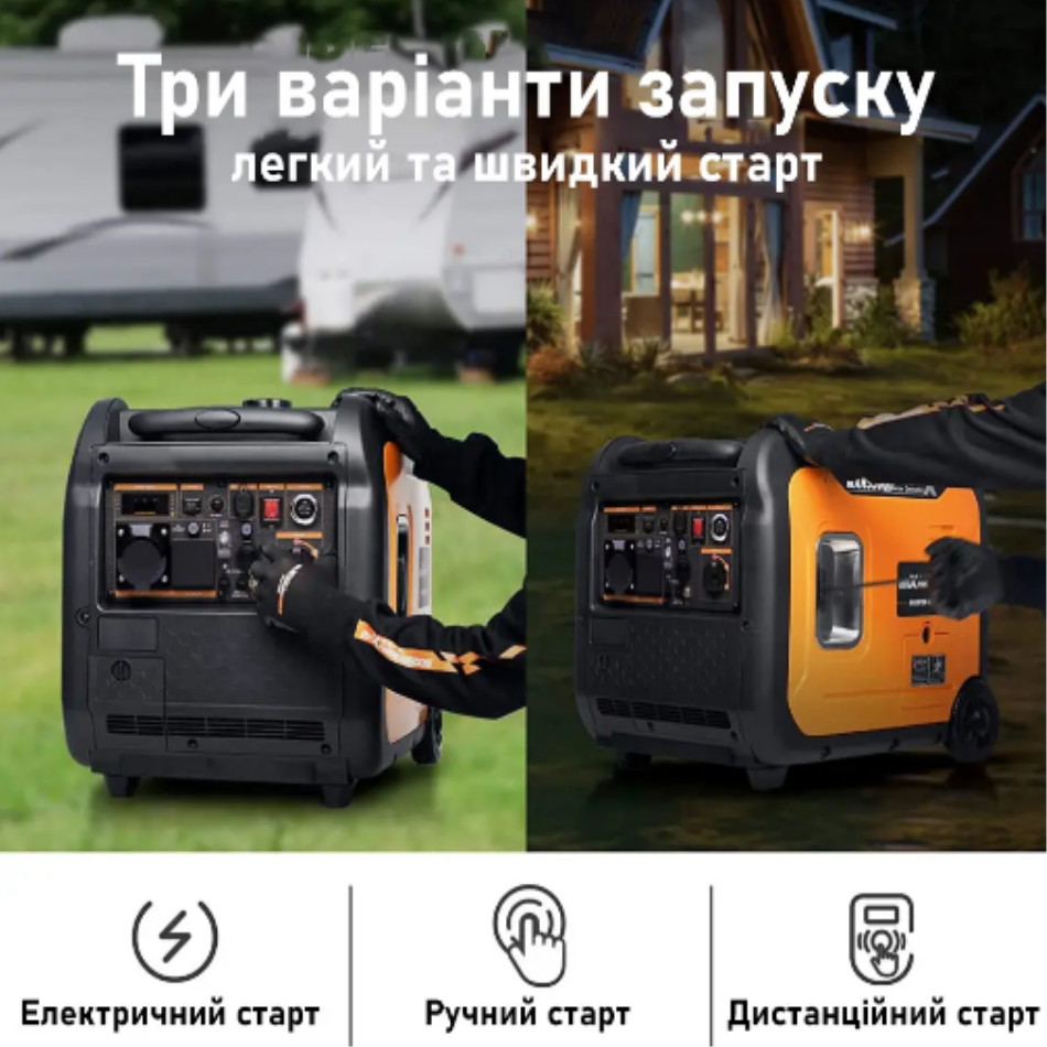 Інверторний генератор MaXpeedingRods MXR5500 - 5,5кВт - Зображення 7